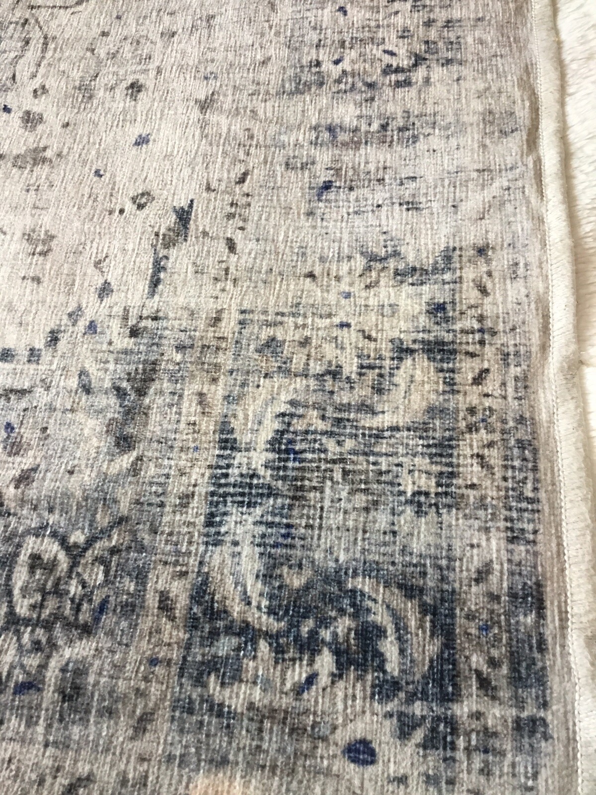 Ruggable Rug With Pad 91cm X 135cm In Perfect Condition Washable Spill