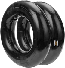 HIAORS 2 Pack 4.10/3.50-6(13X4.00-6) Inner Tube with TR-87 Bent Valve 6" Heavy D