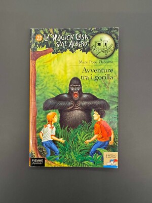 Abenteuer unter den Gorillas Buch Mary Pope Osborne Piemme 2003 1. Auflage