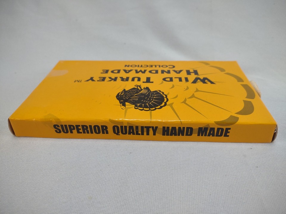 NEW 2 Piece Box Gift Set Wild Turkey Hand Made Collection Knife Nice