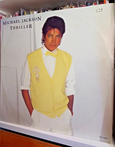 MICHAEL JACKSON - THRILLER 12 INCH SINGLE 1st UK Press 1983 VG+/VG+