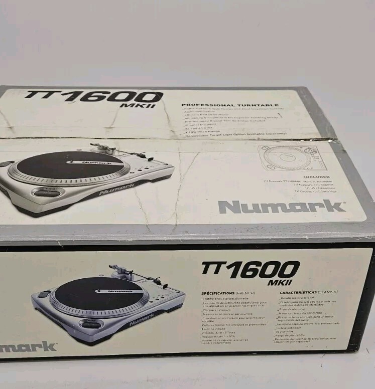 Numark TT1610 ターンテーブル ニュマーク ベルトドライブ DJ Numark TT1610 ターンテーブル ニュマーク ベルトドライブ DJ