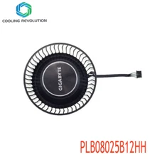 PLB08025B12HH For Gigabyte RTX3080 3080ti 3090 TURBO Graphics Card Cooling fan