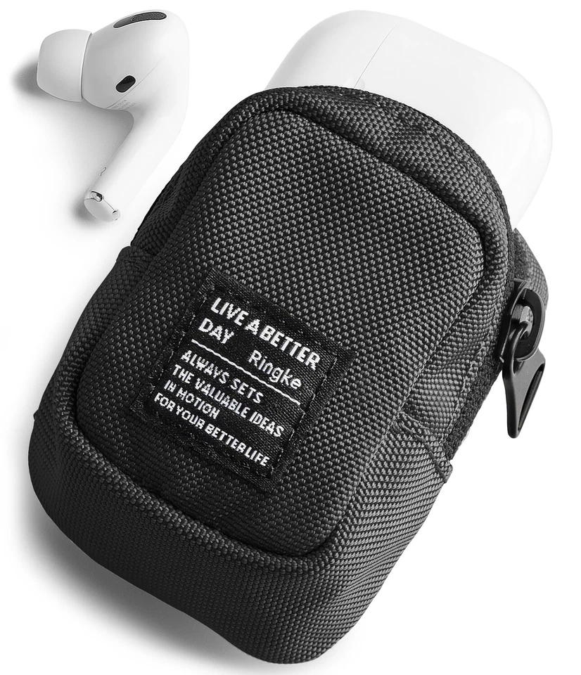 Ringke [Mini Bolsa] para Funda AirPods Pro, Funda Galaxy Buds Pro Bolsa Ligera Foto 3 de 4