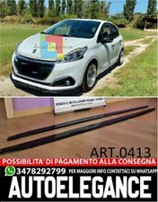 Unten Schweller Seitenlichter Geeignet A Peugeot 208 ABS Gt Line Look Anschluss