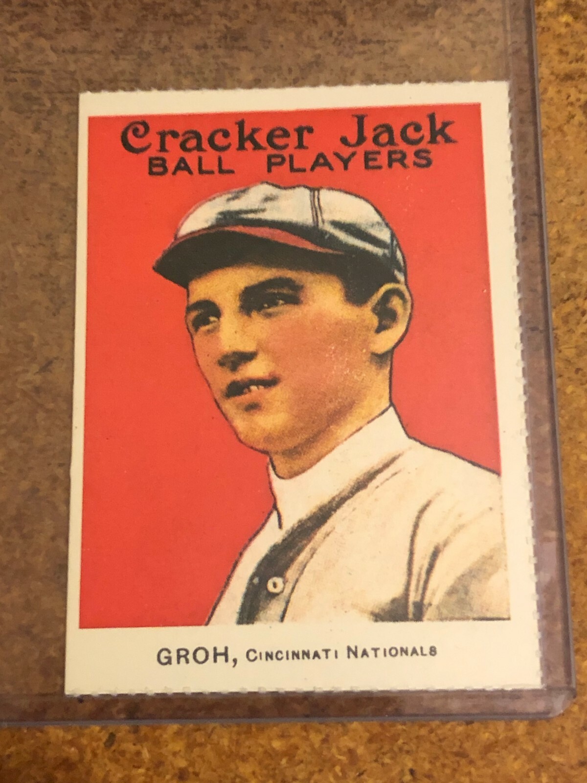 1977 Dover Publications Cracker Jack Ball Players Reprint 159 Heinie