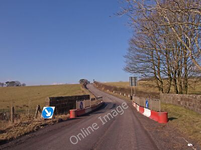 Photo 12x8 The New Blackburn Bridge, Dunlop Traffic restrictions on the br c2010