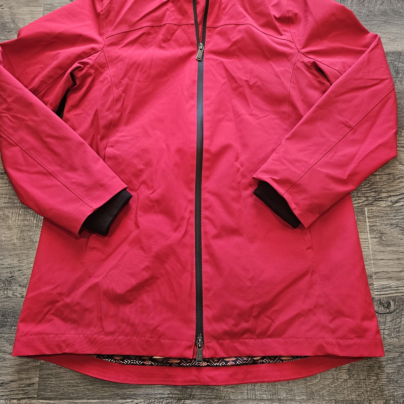 Pendleton Rain Jacket Womens Small Full Zip Hoode… - image 3