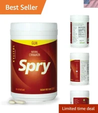 550 Count Sugar-Free Cinnamon Xylitol Gum – Fights Bad Breath, Moisturizes Mouth