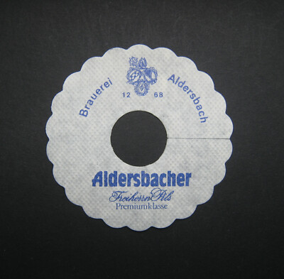 ALDERSBACHER PILSDECKCHEN Bierdeckel Coaster Beer Bier  Aldersbach V1