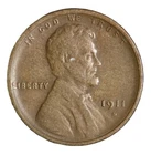 1911-S VF Lincoln Cent