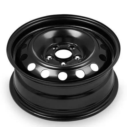 New Wheel For 2008-2011 Mitsubishi Lancer 16 Inch Black Steel Rim - Picture 3 of 9