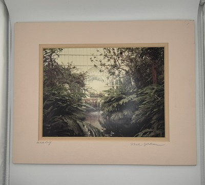 Signed Photograph Printed by Nels Johnson Artists Proof Landscape Water Florida