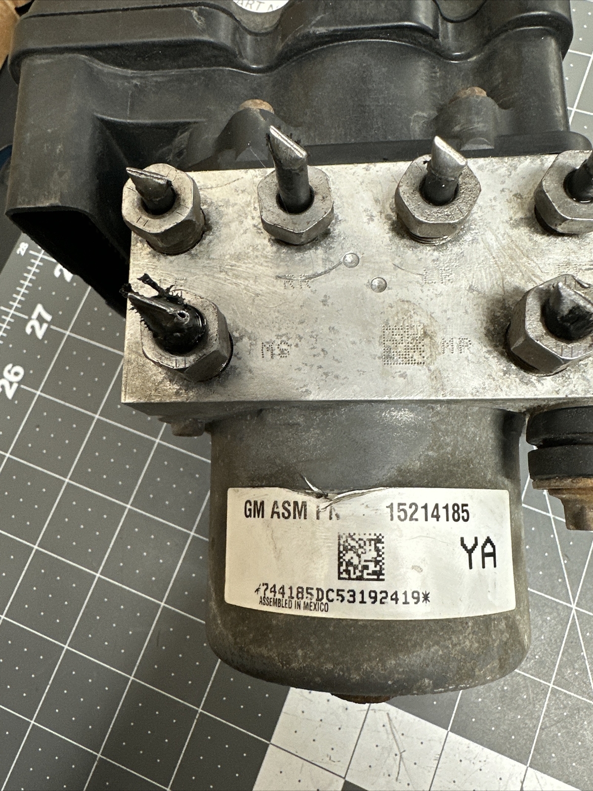 GM ABS Brake Pump W/ Module 18091948 Part Number 15214185 | eBay 