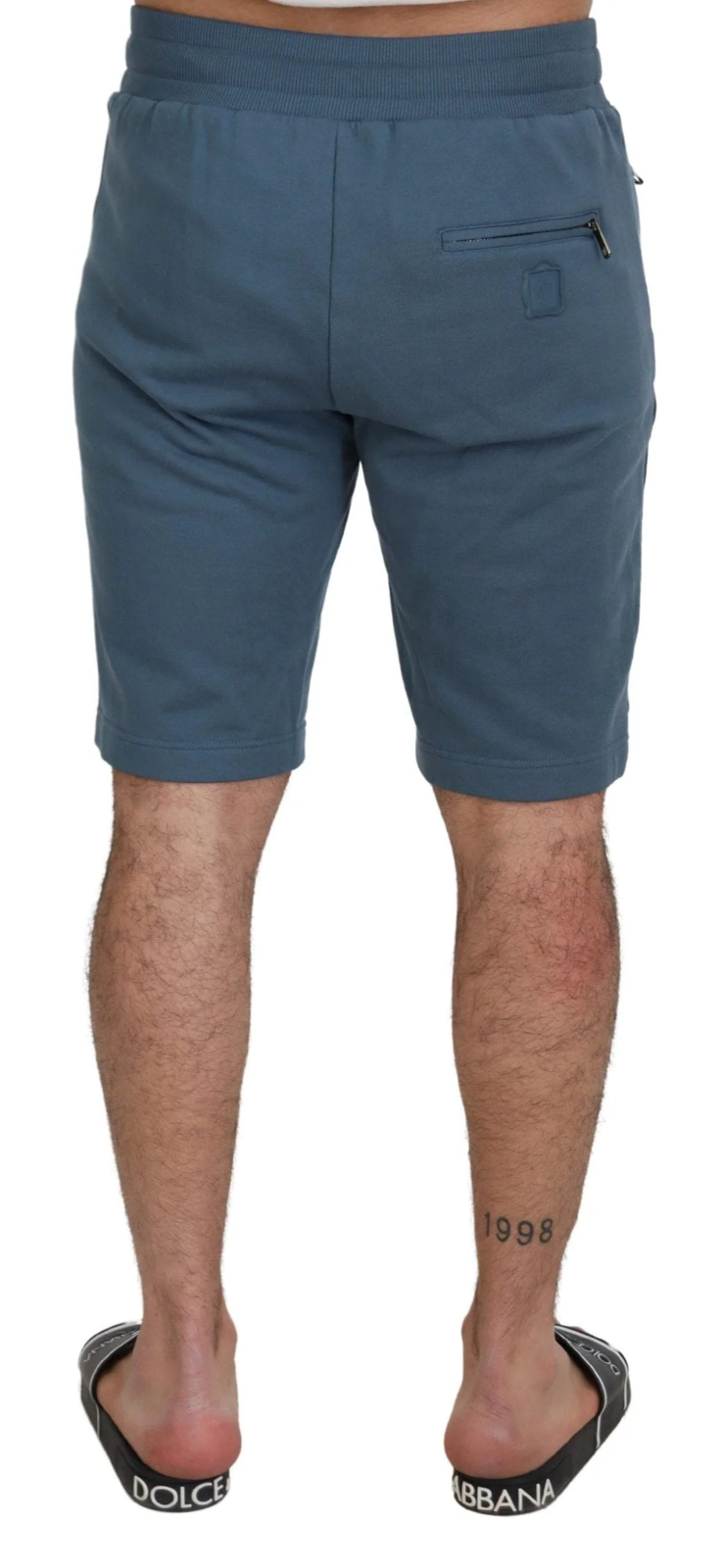 Blue Cotton Bermuda Casual Mens Shorts eBay