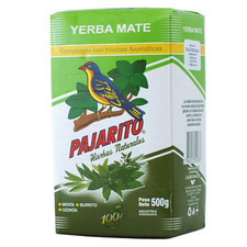 Mate Tee Pajarito Compuesta con Hierbas Yerba Kräuter Paraguay Rauchiges 500g