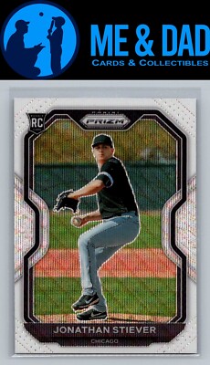 2021 Panini Prizm #68 Jonathan Stiever White Wave Prizm