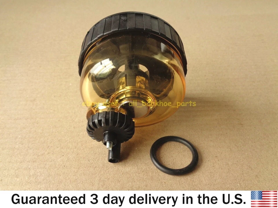 JCB BACKHOE - FUEL FILTER BOWL ASSEMBLY (PART NO. 32/925708) - Image 3 of 4