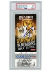 Stephen Curry Autographed 2015 Playoffs Round 1 Game 1 Ticket PSA 9 PSA/DNA 10