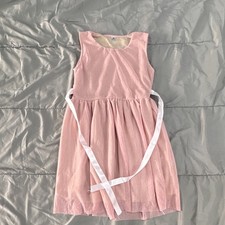 Girls/kids Pink Sleeveless dress size M 06 A4