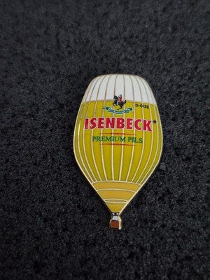 ISENBECK - Premium Pils   WARSTEINER Ballonpin   aus Sammlung * 23761