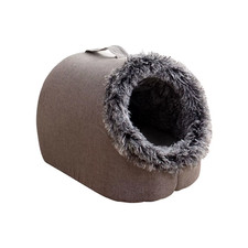 Cozy Winter Pet Bed Self-Warming Cat Tent Cave for Small Dogs  Kittens