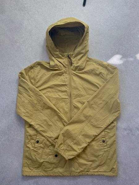 Men Pretty Green Jacket Brown Cotton M