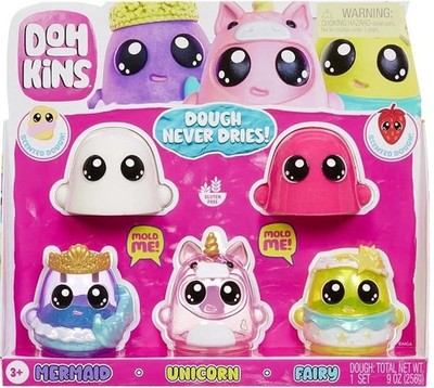 DohKins Mermaid Unicorn & Fairy Playset