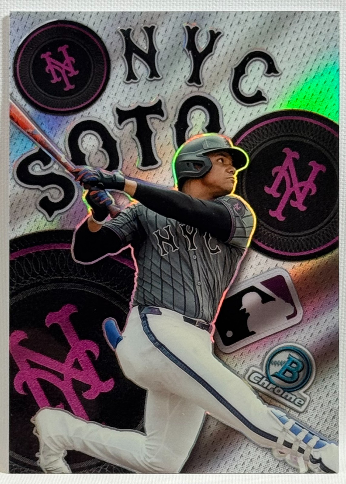 2026 Bowman Baseball - Juan Soto - #P-15 Chrome Patchwork NY Mets SSP
