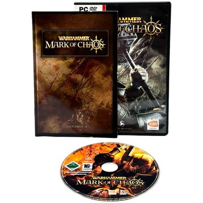 Warhammer Mark of Chaos PC DVD gereinigte Hülle mit Handbuch Deutsch Deep Silver