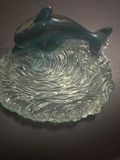 Allure Home Creation Jump for Joy Dolphin Soap Dish - Poly Resin Material