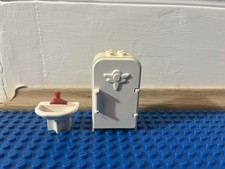 Vintage LEGO Fabuland - Fridge & Sink- Classic 1980s - Rare Items