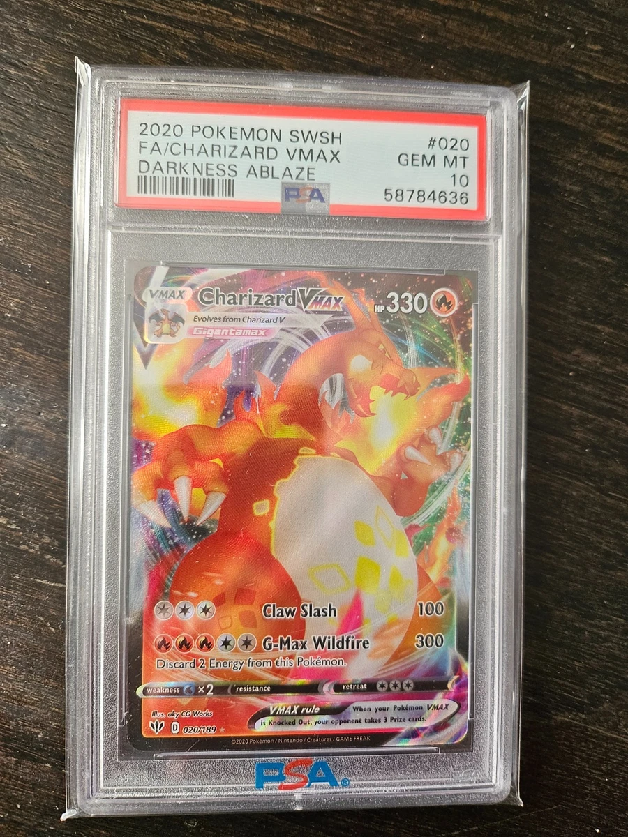 Charizard VMAX 020/189 Swsh03: Darkness Ablaze for sale | eBay