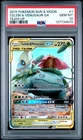 2019 POKEMON SUN & MOON TEAM UP #1 CELEBI & VENUSAUR GX PSA 10