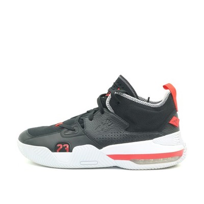 Jordan Herren One Take 4 Sneaker Schwarz Rot Air-Kissen Basketballschuh EU 47.5
