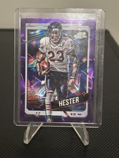 2024 Topps Cosmic Chrome - Devin Hester #14 Purple Nebula Refractor /150