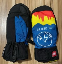 686 Youth Heat Insulated Mitt M Infidry Multicolor Mountains