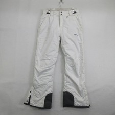 Arctix Women M White Insulated Ski Snow Pants Winter Snowboard Style 1800