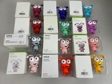 Cricut Cutie Collectible Figurines NEW IN BOX  12 Colors Silver Shimmer Rose Sky