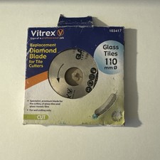 Vitrex Replacement Diamond Blade For Tile Cutters 110mm Hi Glaze 103416