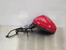 22 AUDI A5 EXTERIOR SIDE VIEW MIRROR LEFT DRIVER RED