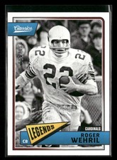 2018 Panini Classics #146 Roger Wehrli Red Back #/299