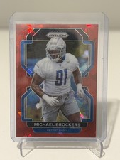 2021 Panini Prizm #151 Michael Brockers Orange Ice