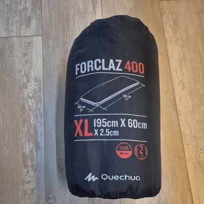 Quechua Forclaz 400 XL 195 cm x 60 cm x 2,5 cm Camping aufblasbare Matratze