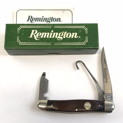 Remington UMC R1 R1-W Upland 3-Blade Bird Knife Pocket Knife w/ Box Paper, NOS