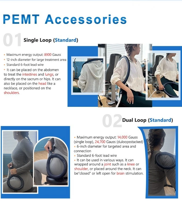Professional Pemf Physio Magnetic Therapy Pmst Loop Pemf Health Care Device - Picture 10 of 24