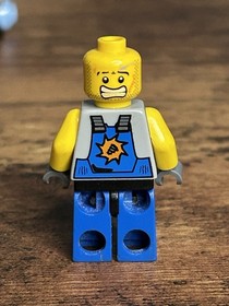 LEGO Power Miners Rex Minifigure pm010 8959 8709