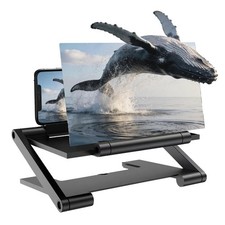 Screen Magnifier Version, 2026 New 3D HD Mobile Phone Magnifier Projector