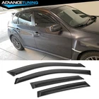 Fits 08-11 Impreza 08-14 WRX STI Acrylic Window Vent Visor Rain Guard Deflector