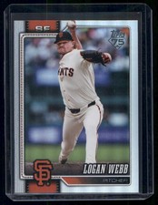 #69 2026 Topps Logan Webb Rainbow Foil San Francisco Giants